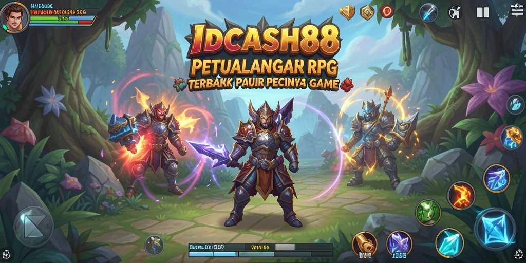 Tampilan gameplay IDCASH88 yang mengasyikkan dan penuh petualangan.