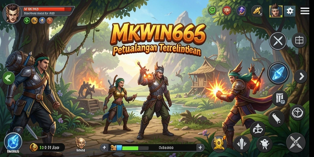 Gameplay menarik dari MKWIN666 yang membawa pemain ke dalam petualangan seru.